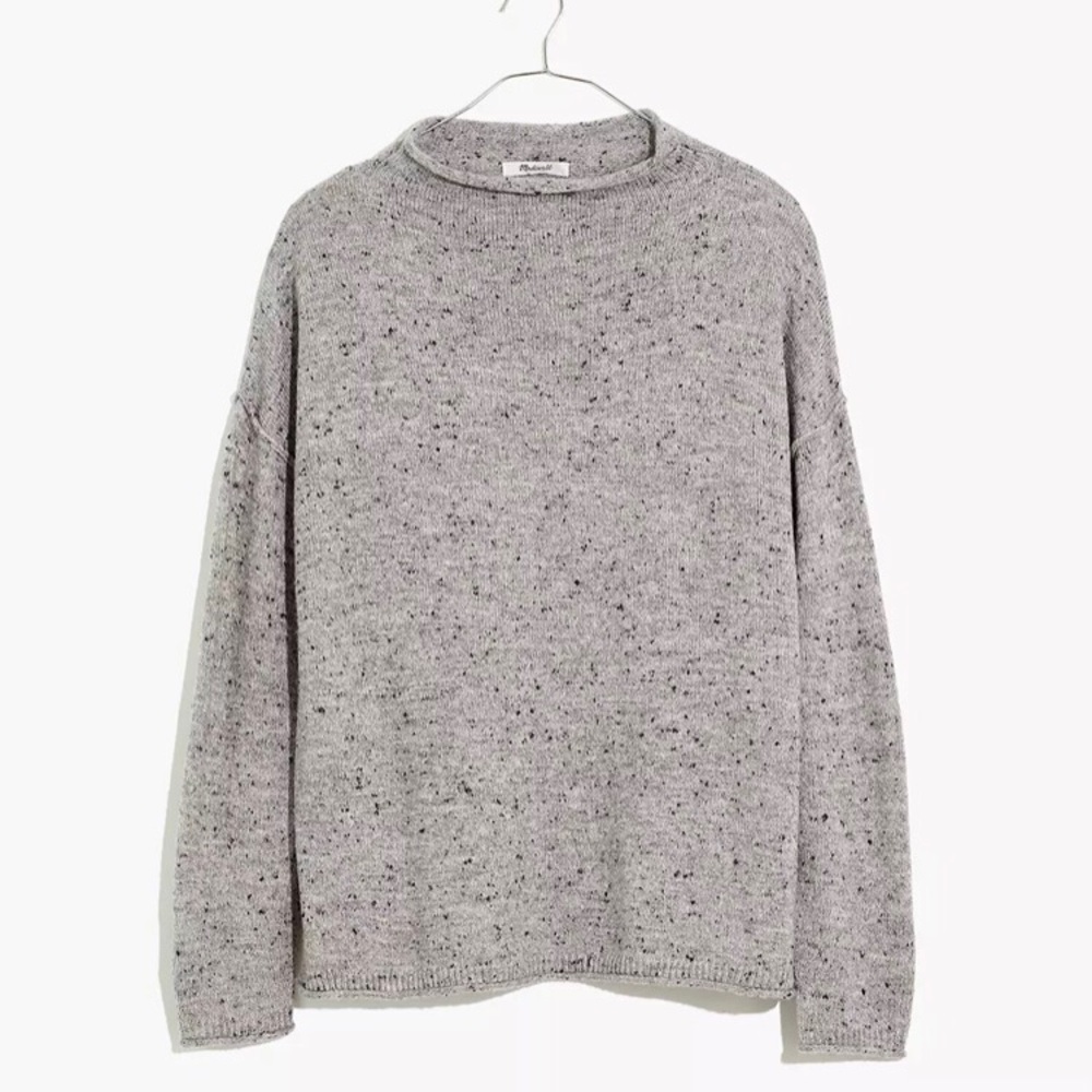 Madewell Donegal mock neck sweater - Picture 1 of 6